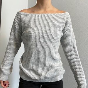 Missguided Sweater (Grey)
